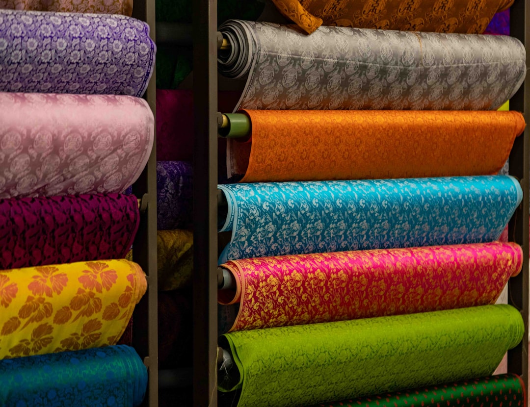 Decorative velvet fabric suitable for display and creative styling